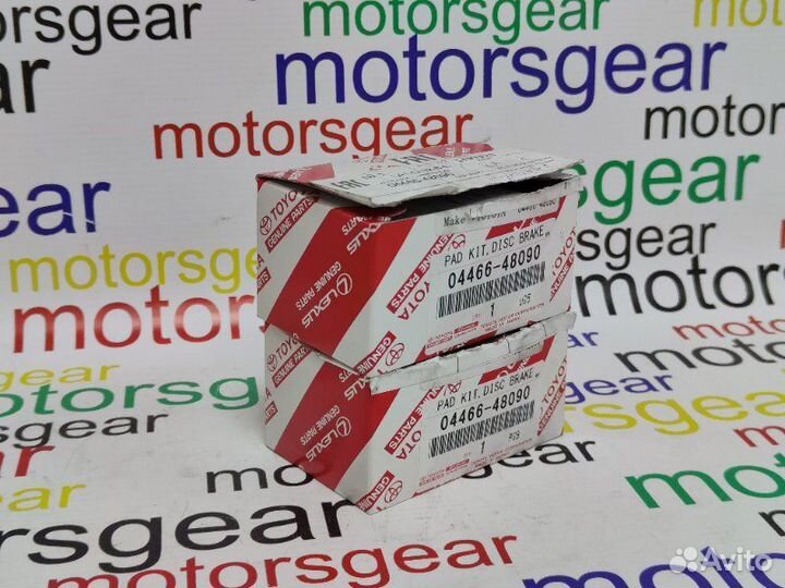 Тормозные колодки задние заднее Lexus Rx 2 2003