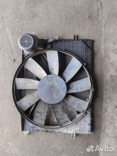 Вентилятор охлаждения Mercedes w220 до рестайлинг