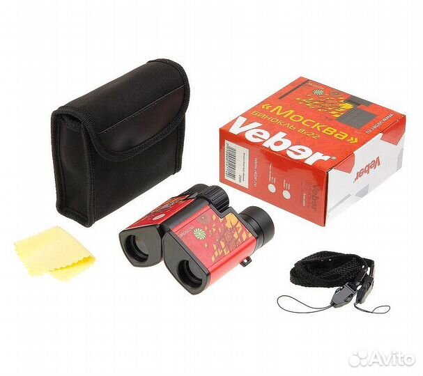 Бинокль Veber 8х22 «Москва»