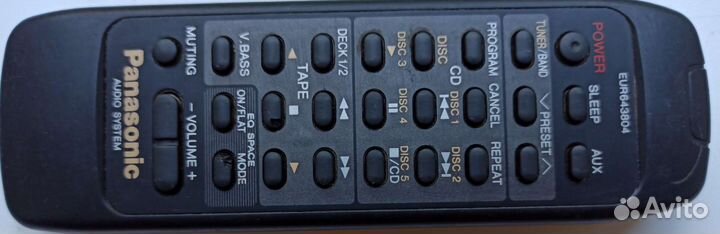 Пульт ду Panasonic EUR643804 Cobra