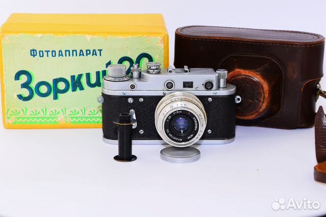 Зоркий 2С Дальномерный пленочный фотоаппарат СССР