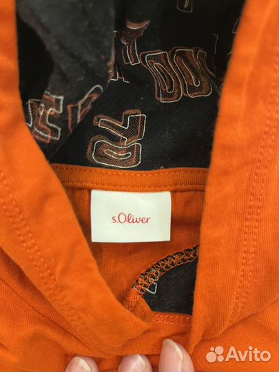 Лонгслив с капюшоном детский S Oliver 92/98