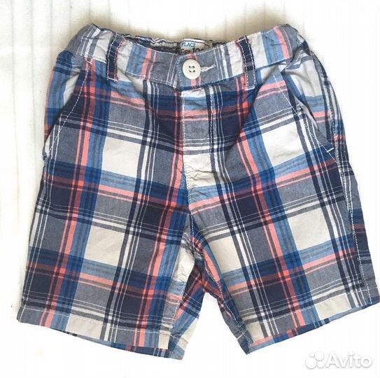 Шорты д/мальчика, комплект с шортами, рубашка лён