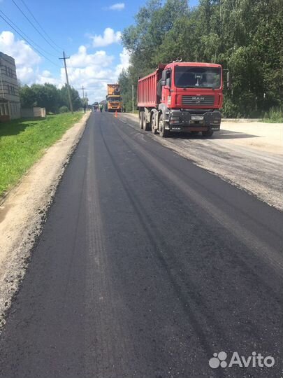 Укладка асфальта