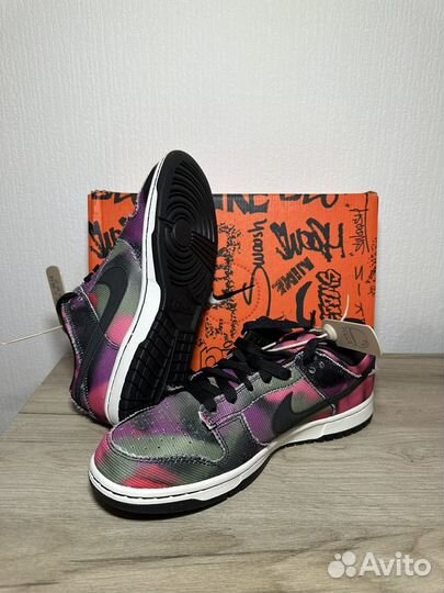 Кроссовки Nike Dunk Low Retro PRM “Graffiti”