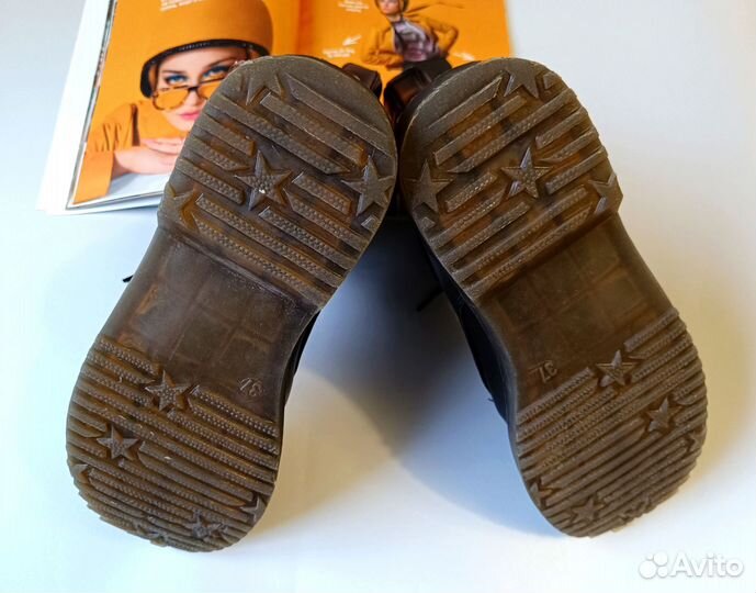 Ботинки демисезонные для девочки 36 37