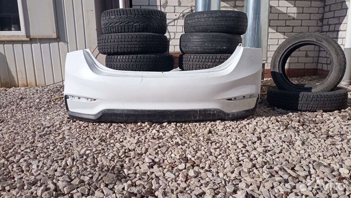 Бампер передний и задний hyundai solaris