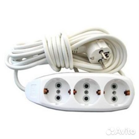 Удлинитель 10 м. (с заземлением),16А. 3500Вт