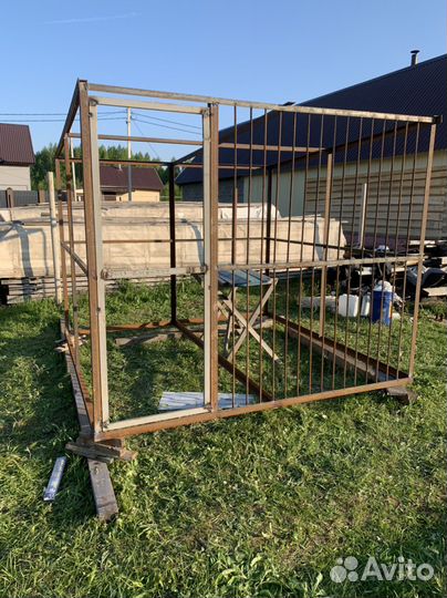 Каркас вальера для большой собаки