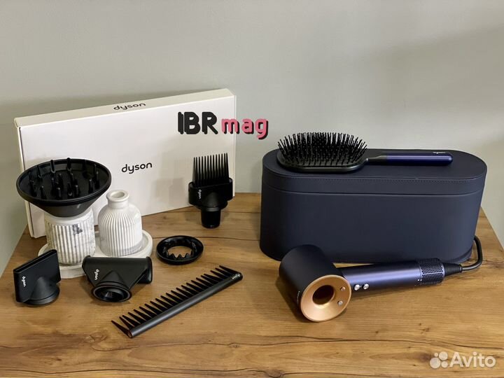 Фен Dyson Supersonic HD07 + Расчески Dyson