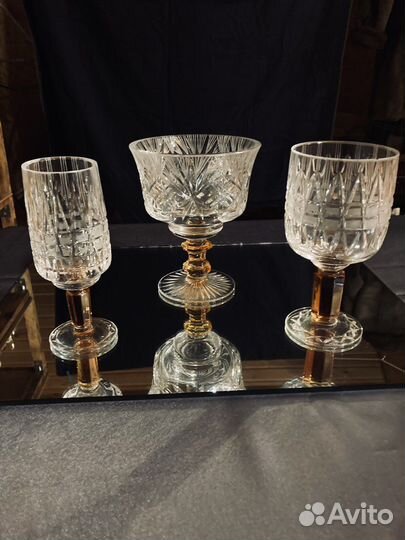 Бокалы, фужеры Олимпиада 80