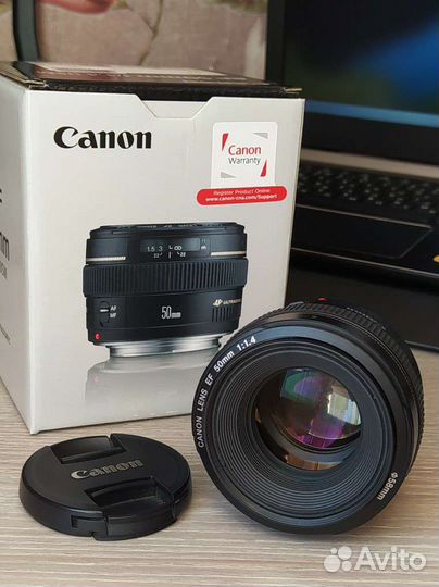 Объектив Canon EF 50mm 1.4 USM