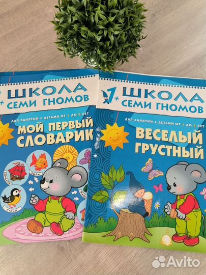 Набор из 12 книг для детей 1+ 