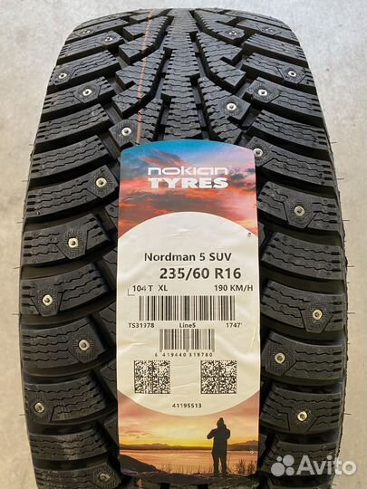 Nokian Tyres Nordman 5 SUV 235/65 R16 104T