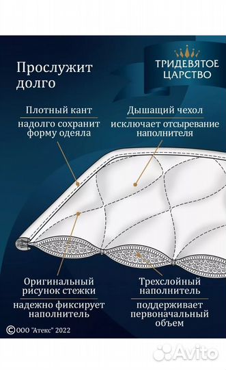 Одеяло всесезонное