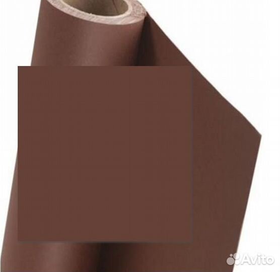 FST 1004 brown коричневый бумажный фон 2,72x11m