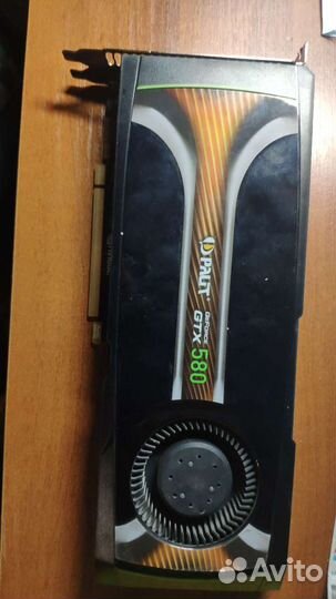 Видеокарта gtx 580