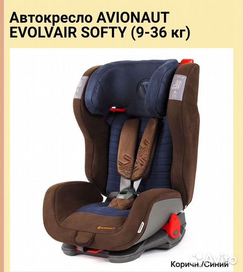 Детское автокресло 9 до 36 кг