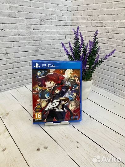 Диск PS4 Persona 5 Royal
