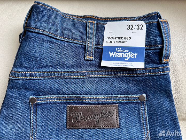 Джинсы Wrangler Frontier Ralaxed Straight Оригинал