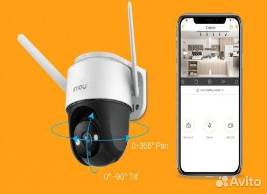 Поворотная Камера видеонаблюдения imou cruiser