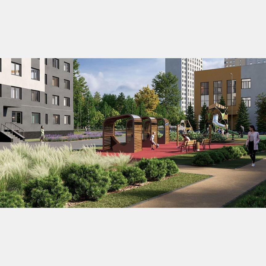 3-к. квартира, 64 м², 9/22 эт.
