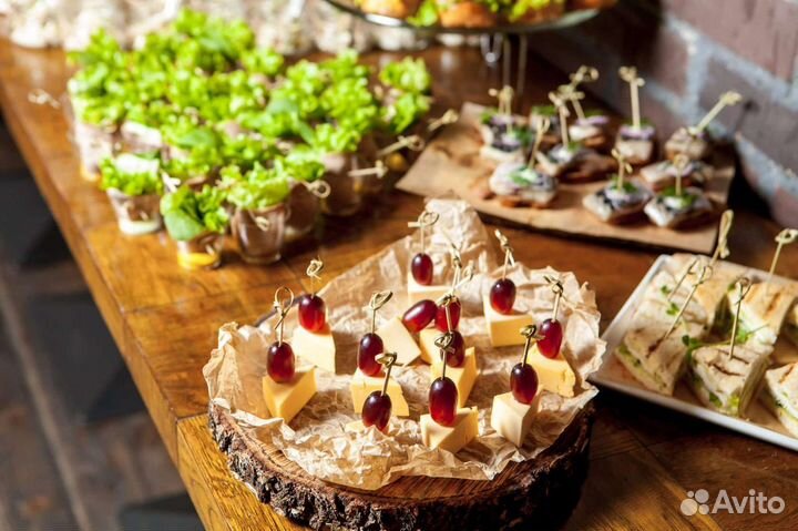 Доставка фуршетов, Банкет, Корпоратив, Свадьба