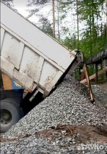 Щебень гравийный