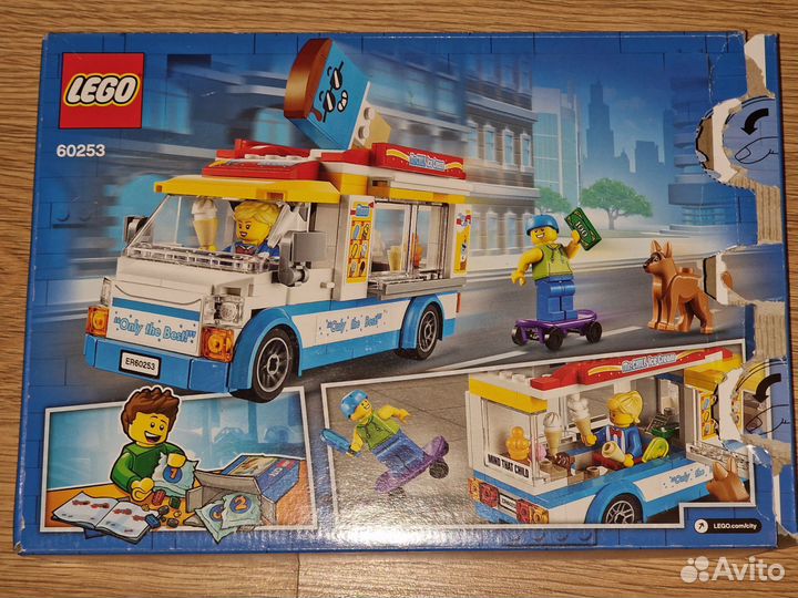 Конструктор lego City Грузовик мороженщика 60253