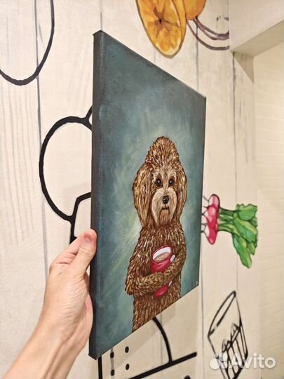 Картина Кучерявый кофе