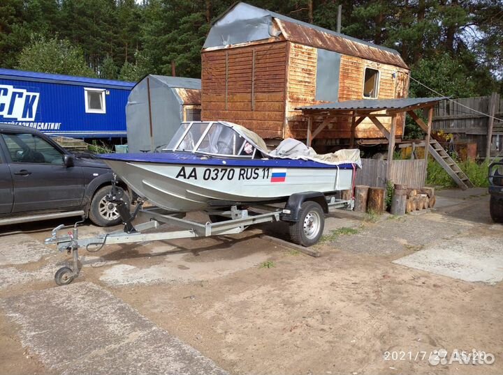 Моторная лодка Ока4 на водомете