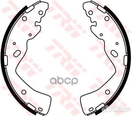 GS8764 Колодки торм.бар.mazda B-serie 2.5D 99