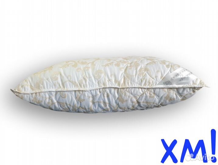 Подушка лебяжий пух 50х70 Иваново в тике