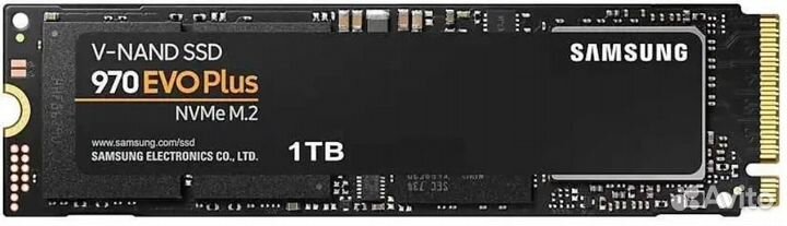 SSD накопитель Samsung 970 EVO Plus 1тб M.2 2280