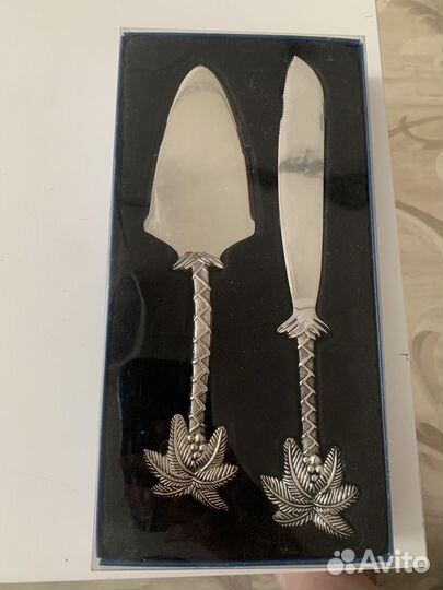 Нож и лопатка для торта rosenberg