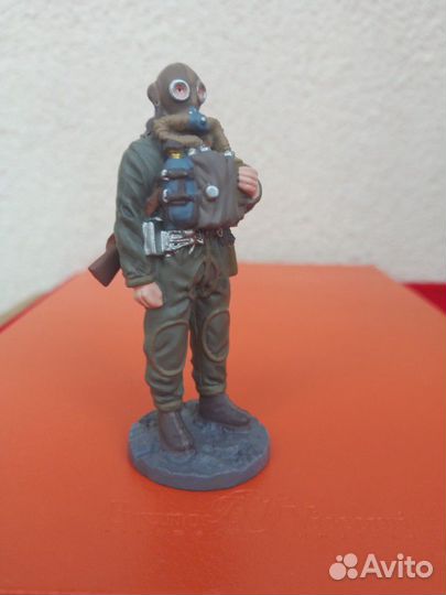 Модель оловянный солдатик Водолаз-разведчик