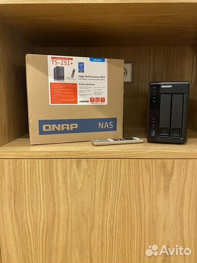 Qnap ts-251+ 8Gb Ram 4Tb x 2 HDD
