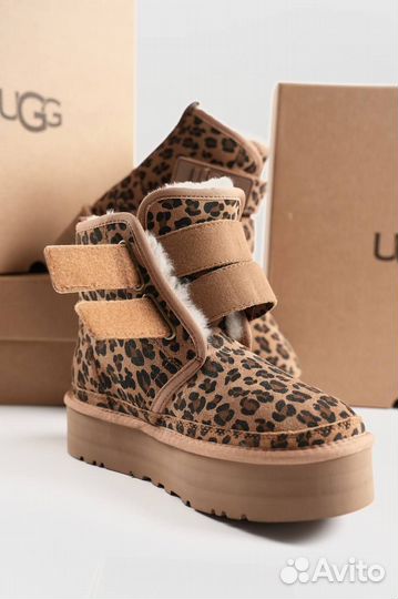 Высокие Валенки Ugg На Липучках Размеры 36-40