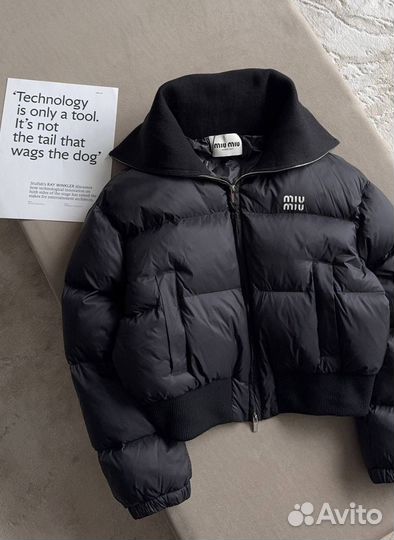 Бомбер miu miu