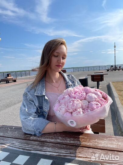 Пионы Букет пионов