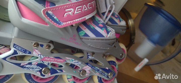 Роликовые коньки детские раздвижные