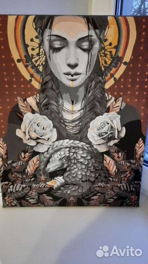 Картина по номерам готовая