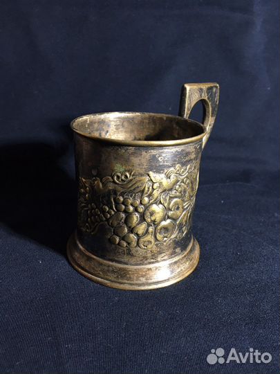 Подстаканник редкий мстера. Фрукты, ягоды. Компот