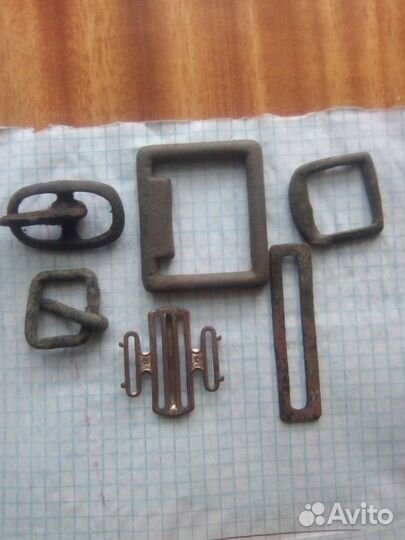 Пряжки старинные