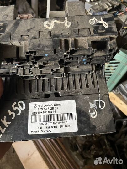 Блок Sam Мерседес CLK 350 W209 рестайл