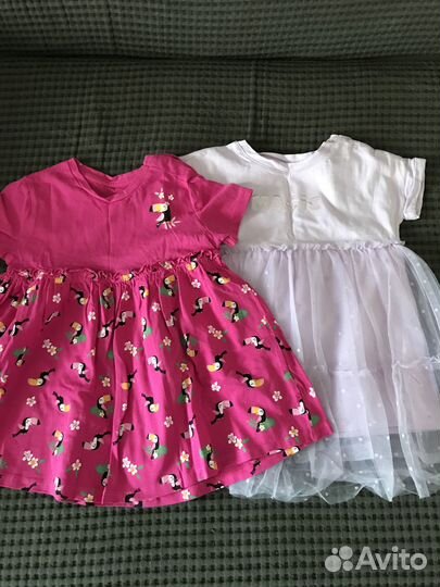Детские вещи пакетом для девочек 80 86