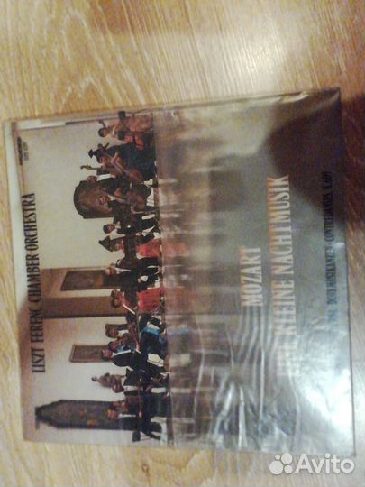 Виниловые пластинки Моцарт 6 штук импорт+мелодия