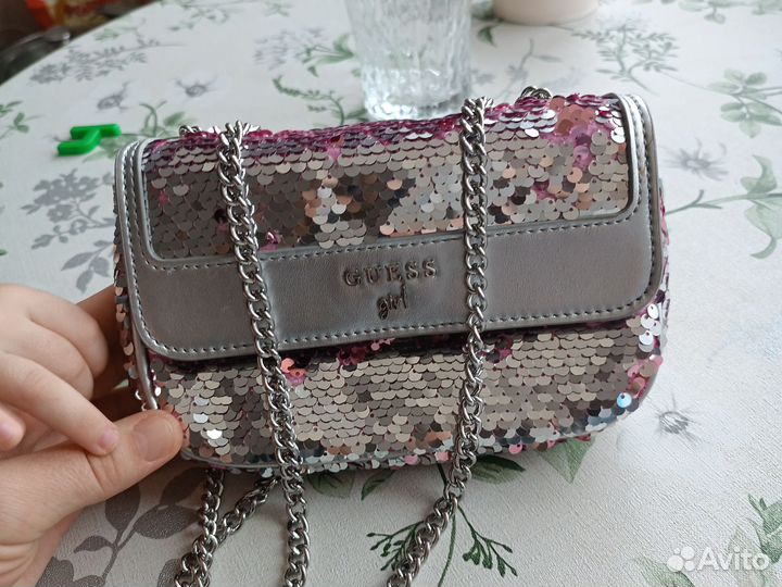 Сумка для девочки оригинал guess