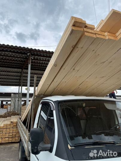 Доска обрезная 40х150х6000мм с доставкой