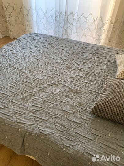 Плед покрывало 220 240 хлопок